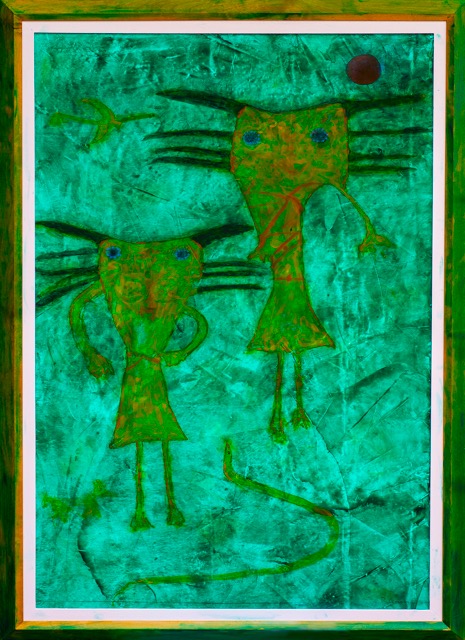 Adán y Eva – Oil on canvas cm 117X77